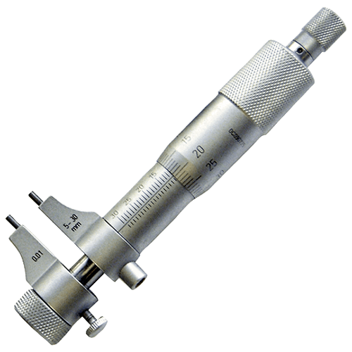 Inside micrometers M75 with round measuring faces