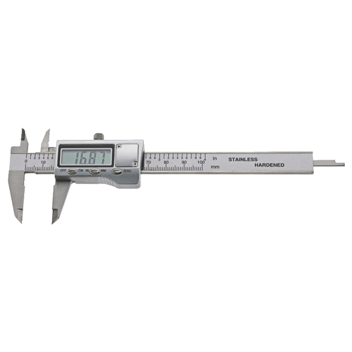 Digital caliper, small, metal housing, DIN 862, type 603