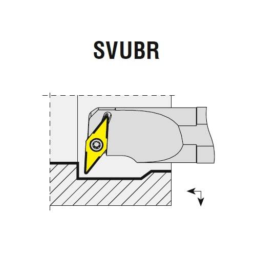 Bohrstangen-Wendeplattenhalter SVUBR/L, Drehhalter