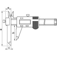 Vorschau: Digitaler Messschieber mit verschiebbarem Messschenkel, 6700 Vorschau: Digitaler Messschieber mit verschiebbarem Messschenkel, 6700