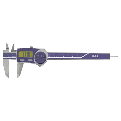 Digital caliper, inductive measuring system, IP 67, 6062