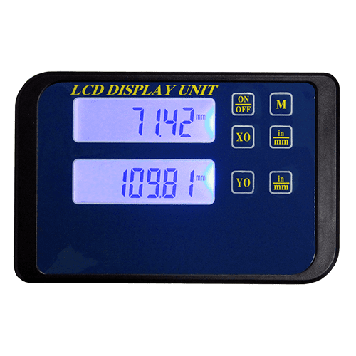 Digital display 710 for capacitive measuring system series 715+716