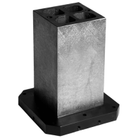 Preview: Clamping cube cast FE50 without T-slots Preview: Clamping cube cast FE50 without T-slots