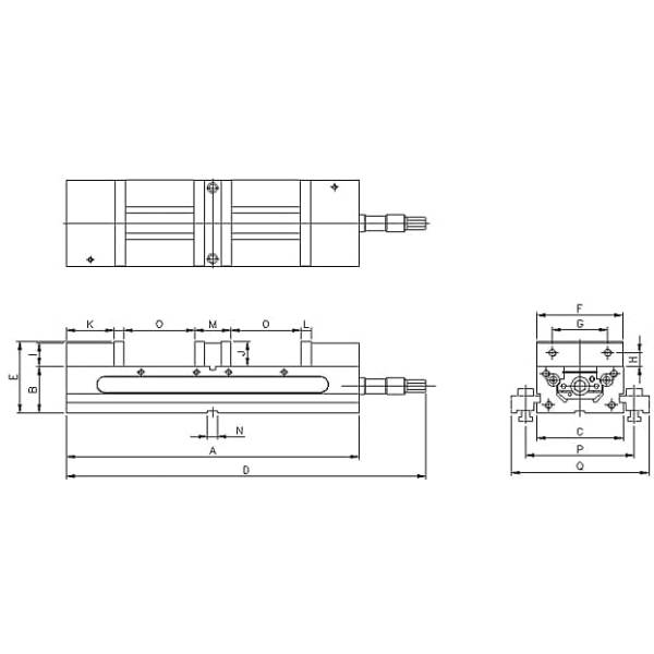 Double clamp, precision vice TLD