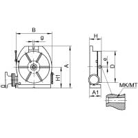 Vorschau: ZENTRA Präzisions-Rundtisch inkl. Drehfutter Vorschau: ZENTRA Präzisions-Rundtisch inkl. Drehfutter