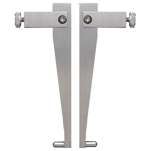 Messeinsätze für Universalmessschieber 6101/6100, Form 4