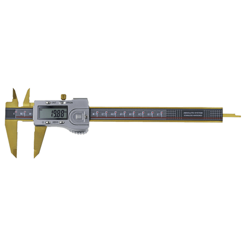Digital caliper with TIN coating and &quot;ABS&quot; function, 626