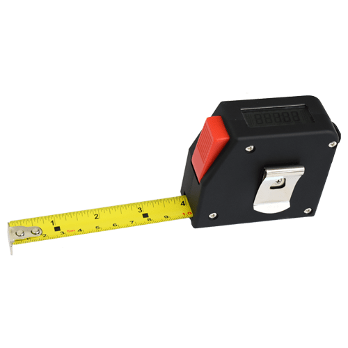 Digital measuring tape, range mm/inch, 5 m/16 ft, type 379