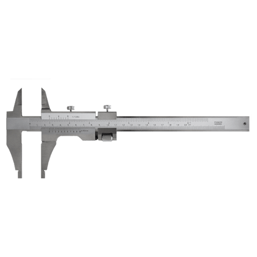 Control caliper with points and fine adjustment, type 721