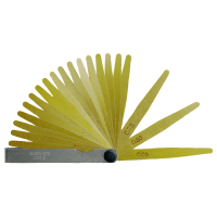Präzisions Fühlerlehrensatz aus Messing, Typ F8105 Präzisions Fühlerlehrensatz aus Messing, Typ F8105