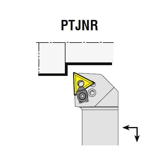 Wendeplattenhalter PTJNR/L, Drehhalter