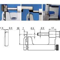 Vorschau: Universal-Bügelmessschraube digital Typ M108/2, 0-25 mm Vorschau: Universal-Bügelmessschraube digital Typ M108/2, 0-25 mm