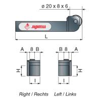 Vorschau: Rändelformwerkzeug für Rändelrad Ø 20, Typ 416 Vorschau: Rändelformwerkzeug für Rändelrad Ø 20, Typ 416