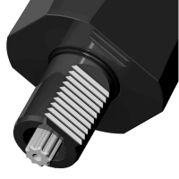 Vorschau: Radial Bohr- und Fräskopf, DIN 5482, abgewinkelt, links Vorschau: Radial Bohr- und Fräskopf, DIN 5482, abgewinkelt, links