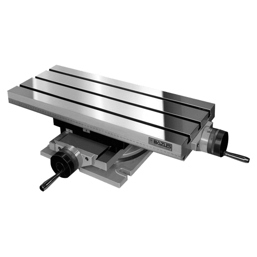 Rotatable cross table with 2 axes, MG