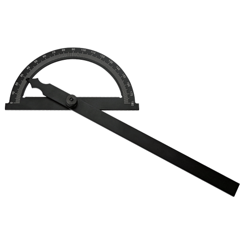 Protractor, made of hartcoating aluminium