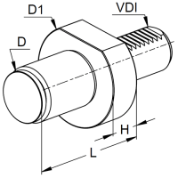 Preview: Revolving work piece stop VDI Preview: Revolving work piece stop VDI