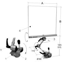 Vorschau: Schutzschild mit Magnetfuß PBM 30 Vorschau: Schutzschild mit Magnetfuß PBM 30
