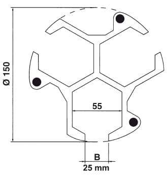 Werkstückanschlag für Drehbankfutter PosiStop