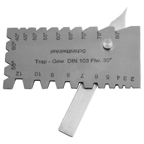 Combined turning and thread gauge