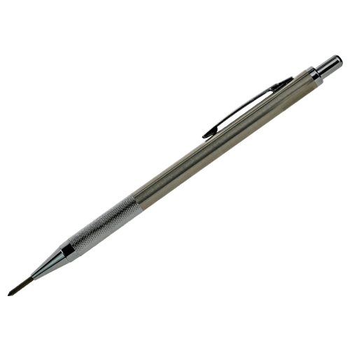 Carbide-tipped scriber in pencil form with clip, type 39/1