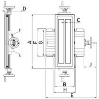 Vorschau: Kreuztisch in Präzisionsausführung mit 2 Achsen, Typ KT2-UP Vorschau: Kreuztisch in Präzisionsausführung mit 2 Achsen, Typ KT2-UP