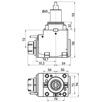 Vorschau: Radial Bohr- und Fräskopf BMT 65, kurz, DOOSAN Vorschau: Radial Bohr- und Fräskopf BMT 65, kurz, DOOSAN
