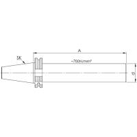 Preview: Blanks DIN 69871, boring bar blanks Preview: Blanks DIN 69871, boring bar blanks