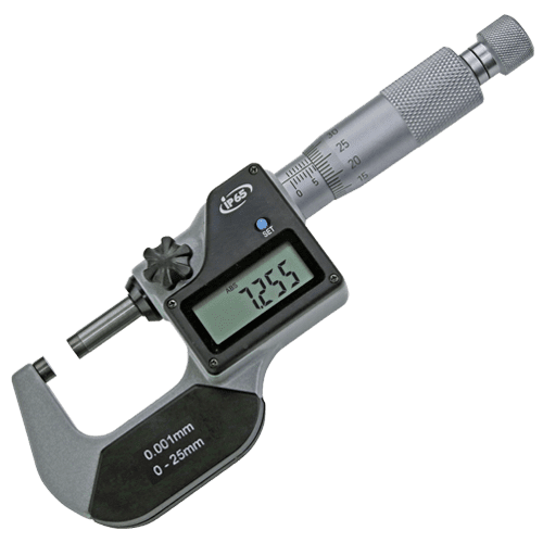 Digital outside micrometer IP65, type 6028