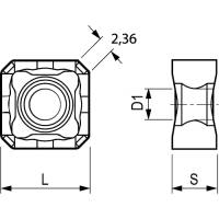 Vorschau: Fräswendeplatte SNMX 1206 ANN-KM PM540 Vorschau: Fräswendeplatte SNMX 1206 ANN-KM PM540