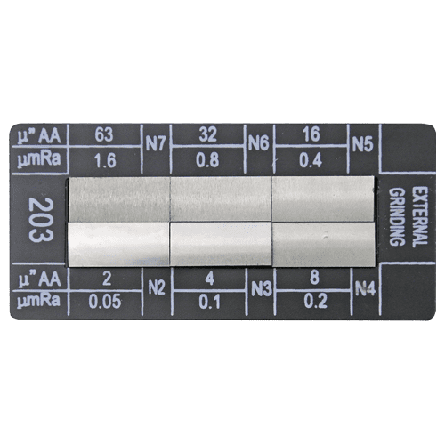 Surface checking plates for comparative tests