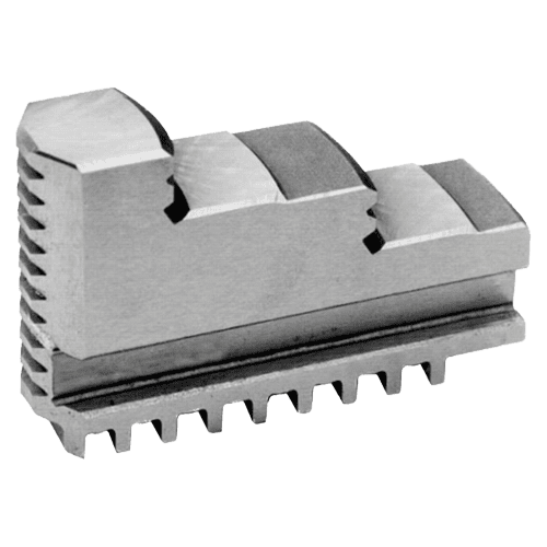 ZENTRA solid jaws, hardened, externally stepped