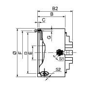 Preview: ZENTRA Combined lathe chuck Wescott Preview: ZENTRA Combined lathe chuck Wescott