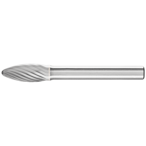PFERD TC burr 6mm, flame shape B