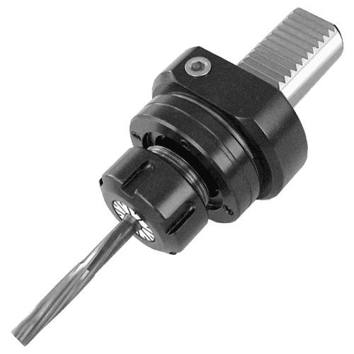 Floating chuck for reamers, with VDI shank