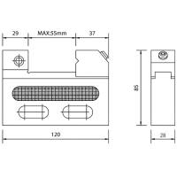 Preview: EDM clamping systems vice SEPS Preview: EDM clamping systems vice SEPS
