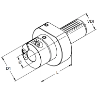 Vorschau: VDI Werkzeughalter DIN 69880 Form E2S Vorschau: VDI Werkzeughalter DIN 69880 Form E2S