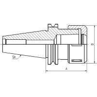 Vorschau: OZ Spannzangenfutter DIN 69871 Vorschau: OZ Spannzangenfutter DIN 69871
