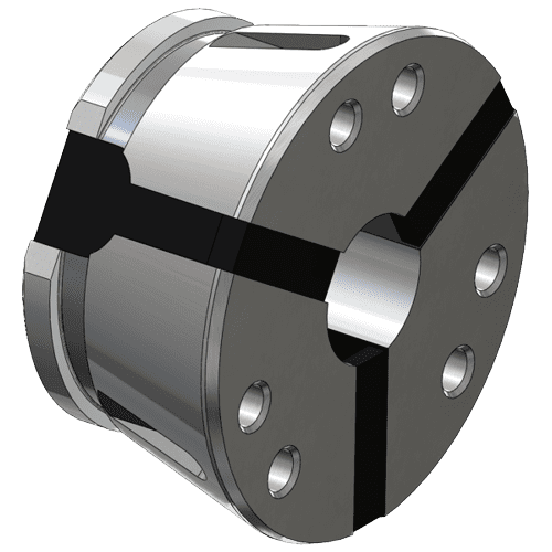 Emergency clamping head SK 65 round, without nose (short)