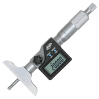 Digitale Tiefen-Messschraube mit flacher Messfläche Typ M76 Digitale Tiefen-Messschraube mit flacher Messfläche Typ M76