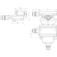 Vorschau: Stationärer Koordinatentisch mit 2-Achsen, MF MINI Vorschau: Stationärer Koordinatentisch mit 2-Achsen, MF MINI