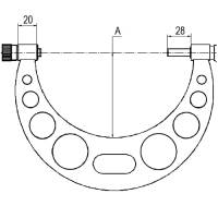 Vorschau: Bügelmessschraube analog Typ 654 Vorschau: Bügelmessschraube analog Typ 654