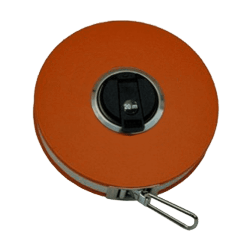 Steel measuring tape in PVC coated steel case, type 330