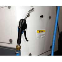 Vorschau: Halterung Ausblaspistole mit gummierter Unterseite Vorschau: Halterung Ausblaspistole mit gummierter Unterseite