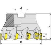 Preview: Shoulder Milling Cutter 90°, for Seco XO.. inserts Preview: Shoulder Milling Cutter 90°, for Seco XO.. inserts