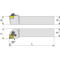 Vorschau: Wendeplattenhalter PCLNR/L, Drehhalter Vorschau: Wendeplattenhalter PCLNR/L, Drehhalter
