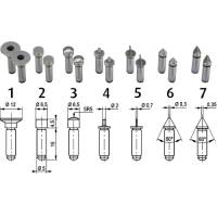 Vorschau: Messeinsatz für Universal-Mikrometer, Ø 5 mm, Typ M124 Vorschau: Messeinsatz für Universal-Mikrometer, Ø 5 mm, Typ M124
