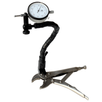 Meßuhrhalter flexibel mit Klemmzange Meßuhrhalter flexibel mit Klemmzange