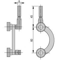 Vorschau: Zentrierbügel für Messuhren, Typ 652 Vorschau: Zentrierbügel für Messuhren, Typ 652