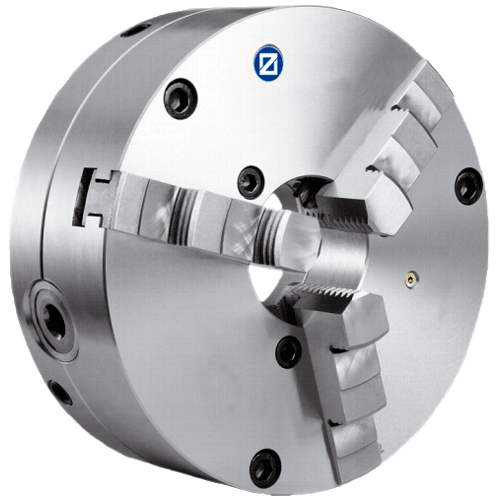 ZENTRA three-jaw chuck with radial fine adjustment